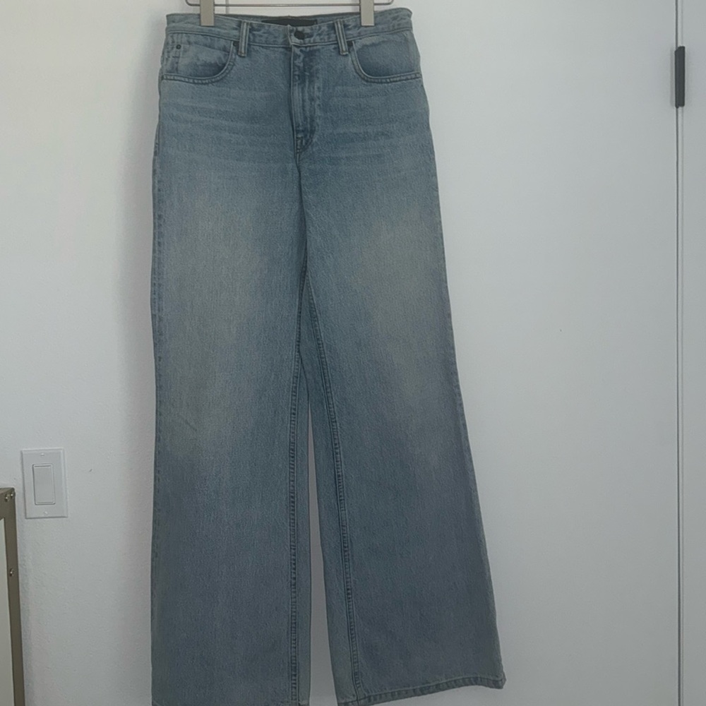 Alexander wang by wide leg jeans